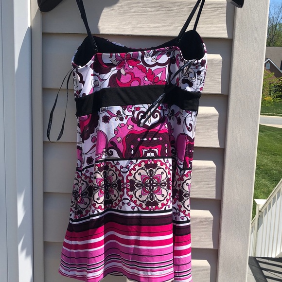 Elastic Tank Top with bra pads n side zipper small - Picture 6 of 8